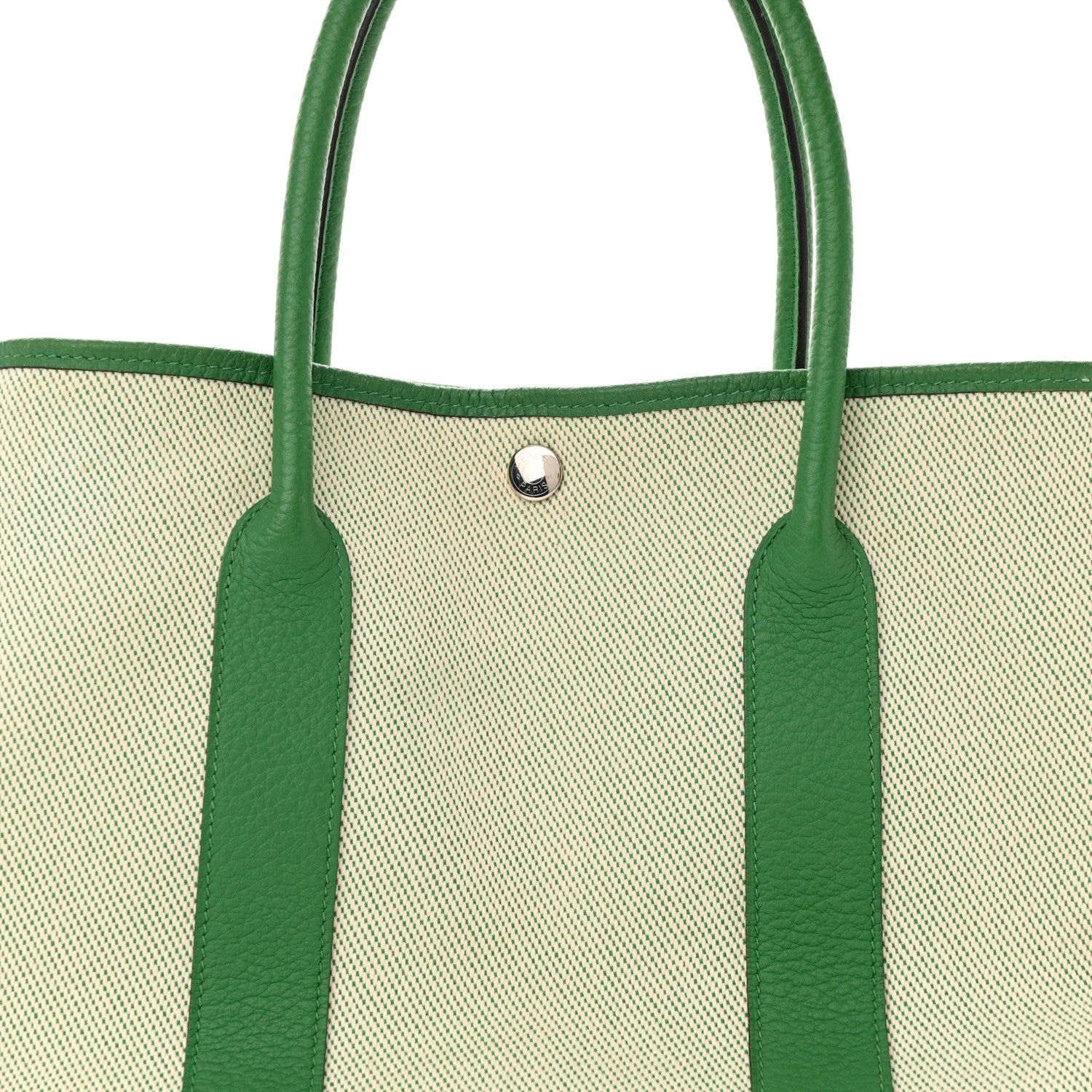 Hermes Toile Negonda Garden Party Tote 36 MM Bamboo 7 of 16