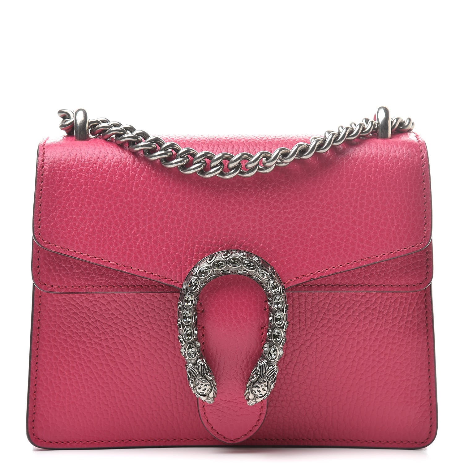 Gucci Calfskin Mini Dionysus Shoulder Bag Box Pink 1 of 10