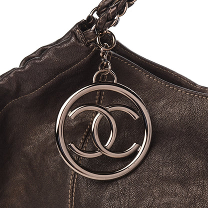Chanel Metallic Calfskin Baby Coco Cabas Bronze 9 of 9