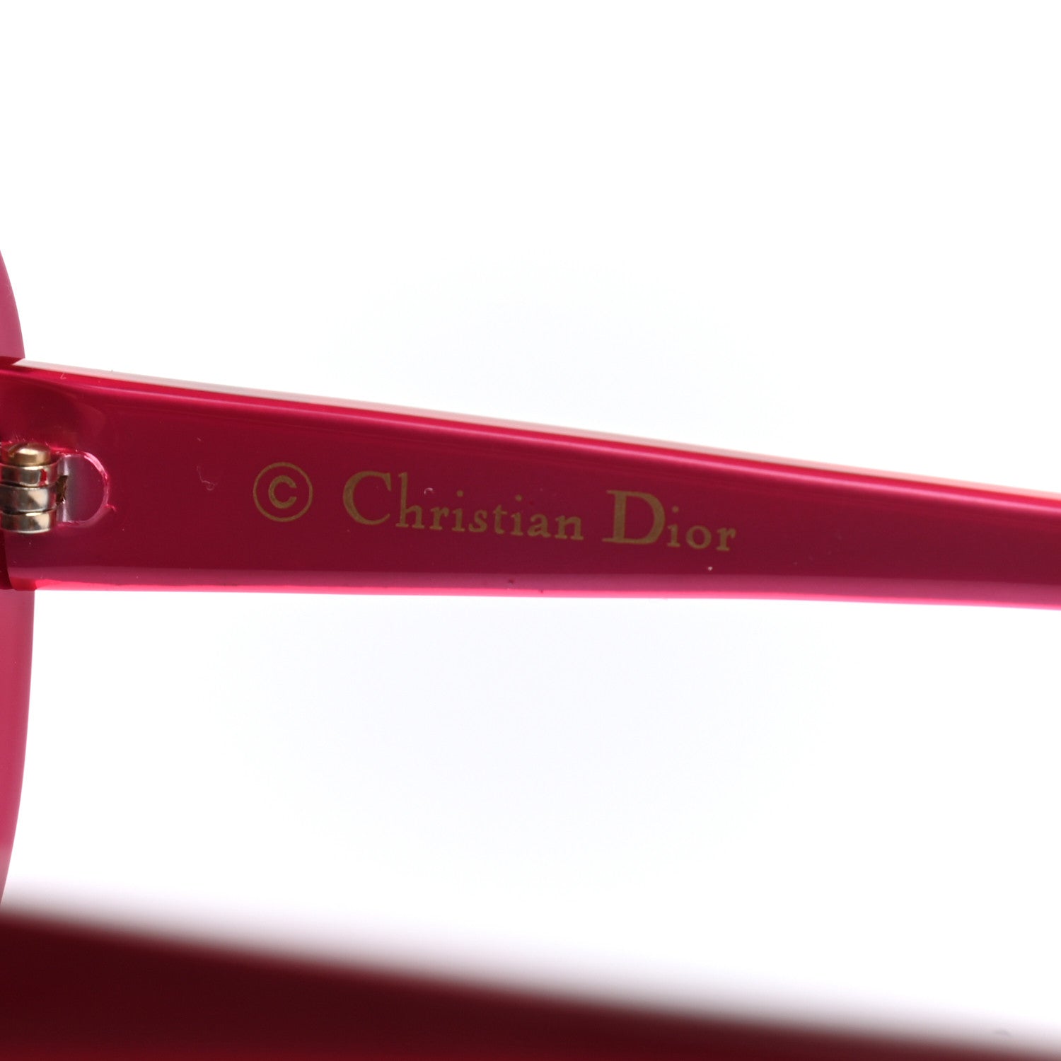 Christian Dior Acetate Sunglasses Red 6 of 6