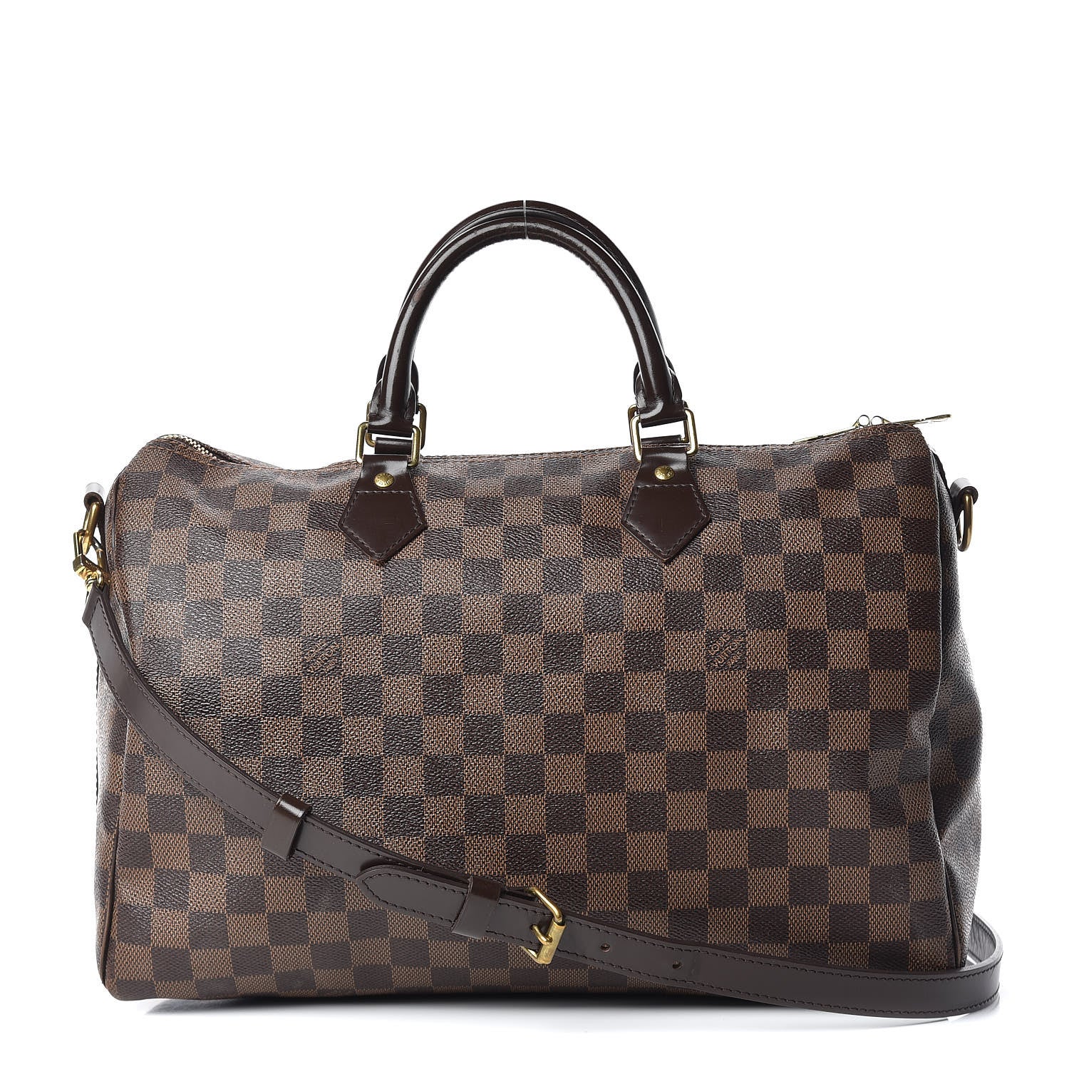 Louis Vuitton Damier Ebene Speedy Bandouliere 35 1 of 22