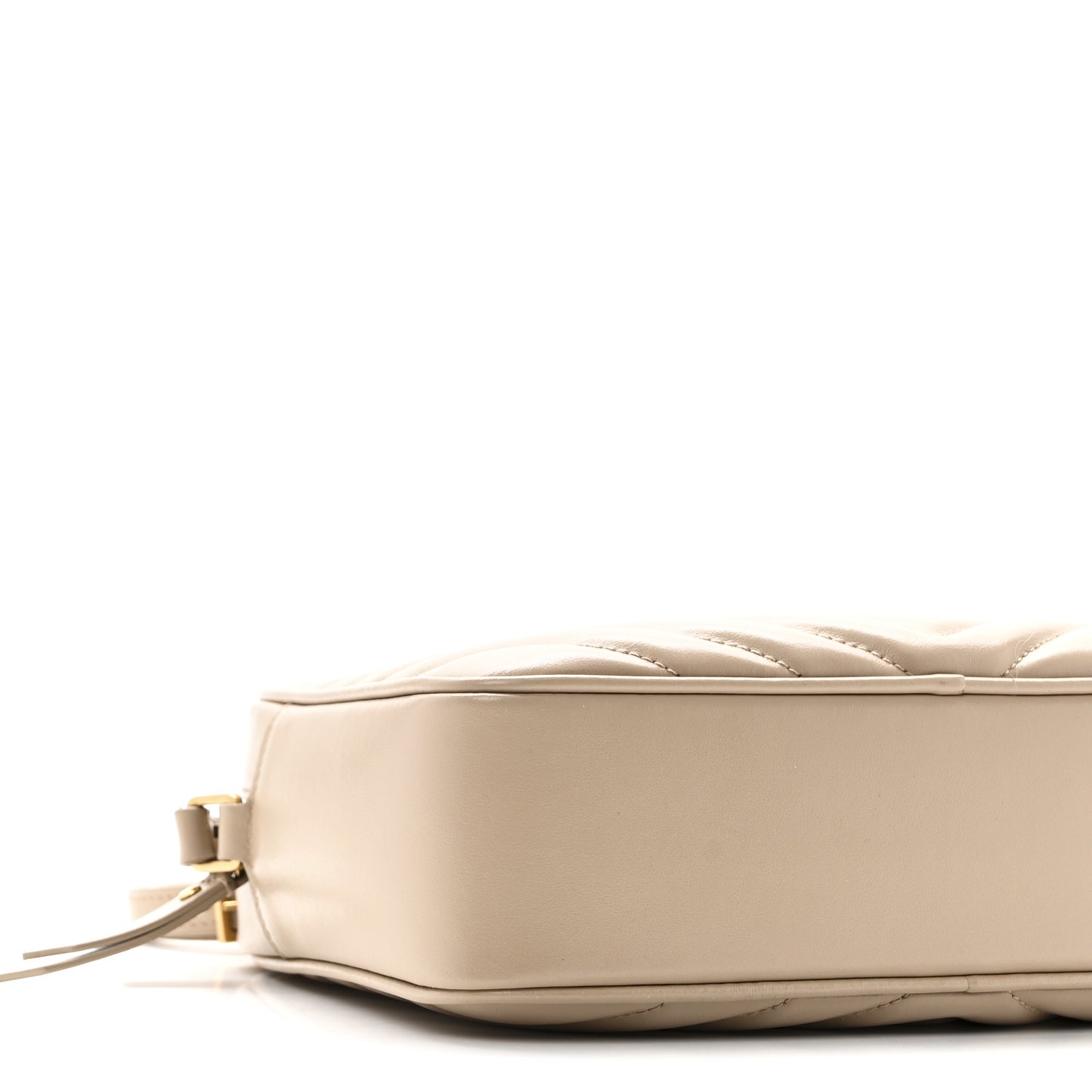 Calfskin Matelasse Monogram Lou Camera Bag Dark Beige