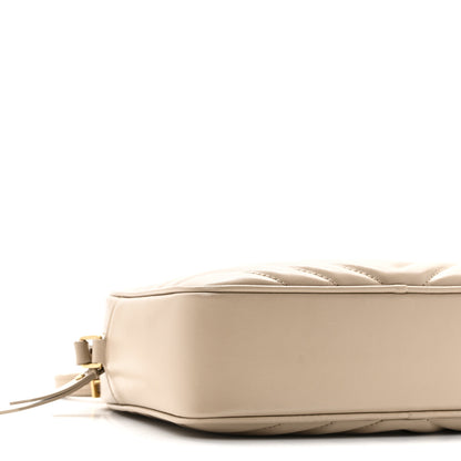 Saint Laurent Calfskin Matelasse Monogram Lou Camera Bag Dark Beige 9 of 10