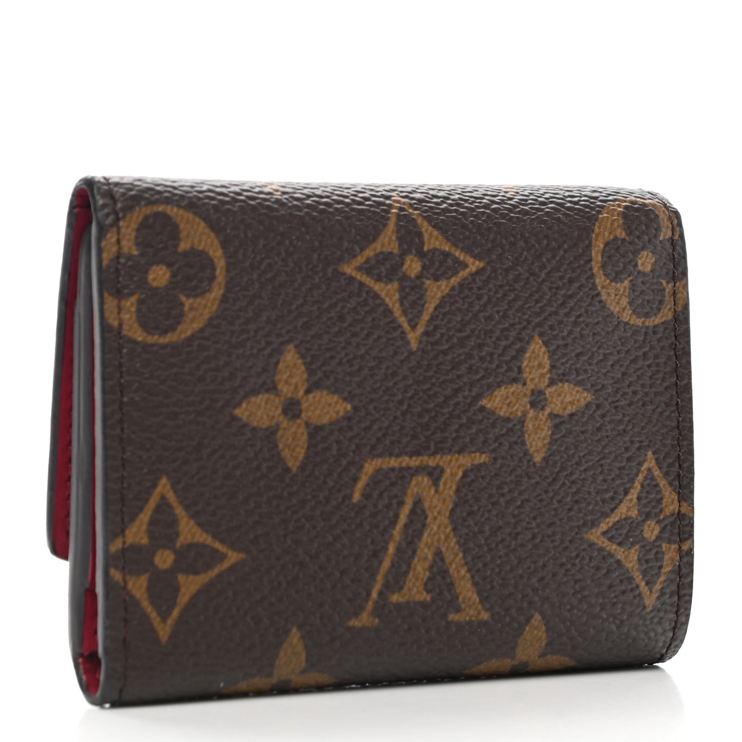 Monogram Micro Wallet Fuchsia