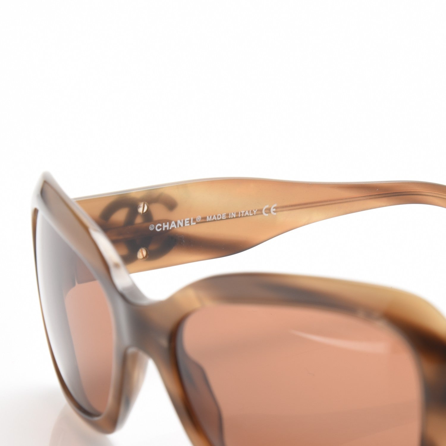 Chanel Studded CC Sunglasses 5102 Tortoise 6 of 8