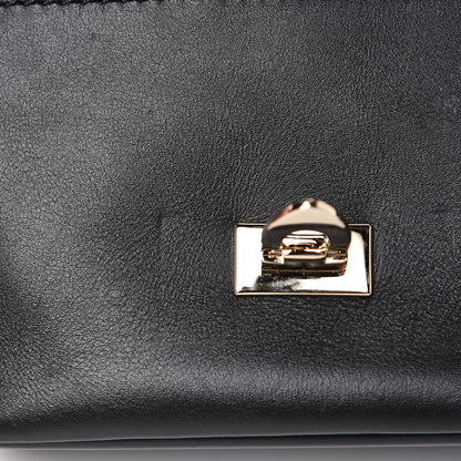 Valentino Garavani Vitello Small Rockstud Demilune Crossbody Bag Black 12 of 14