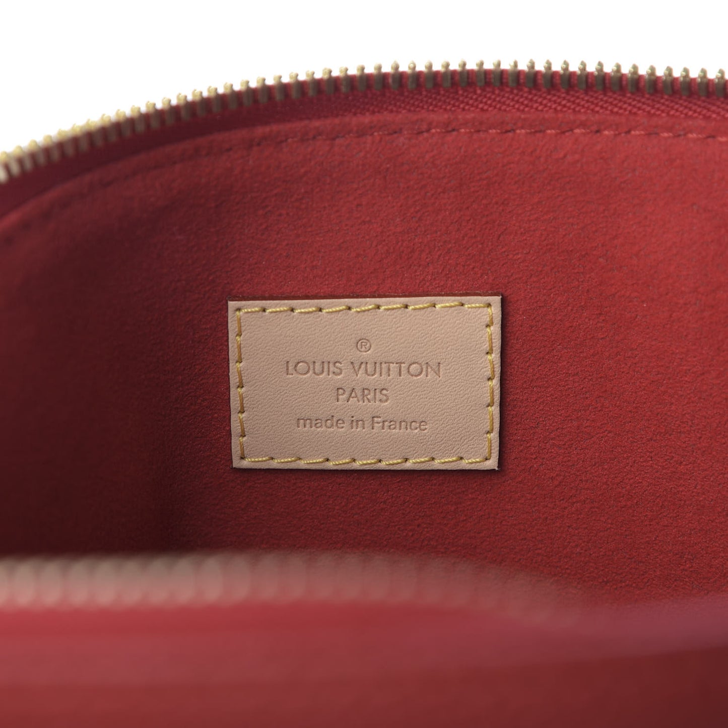 Monogram V Tote MM Cherry