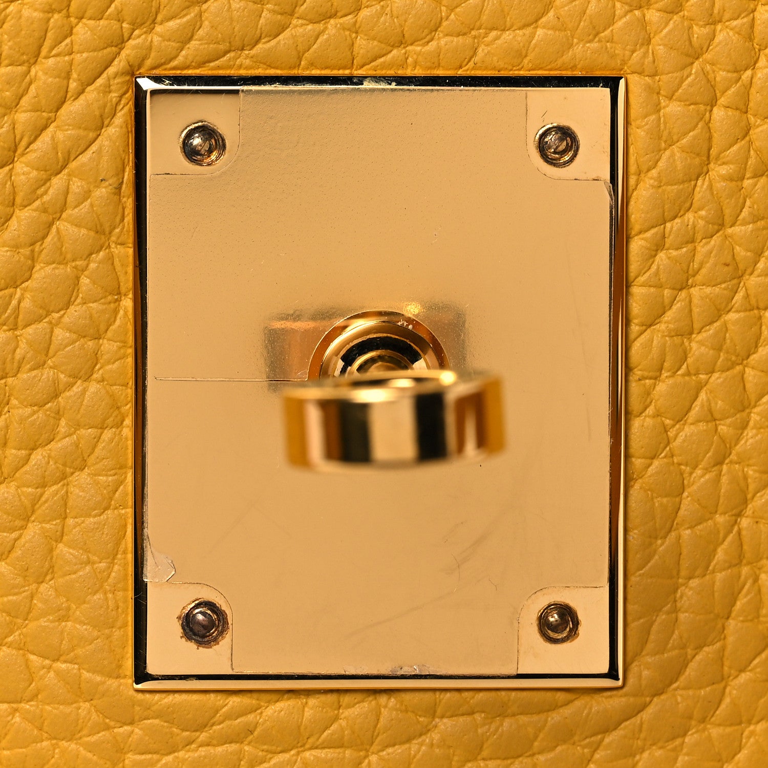 Hermes Taurillon Clemence Kelly Retourne 28 Jaune Ambre 25 of 42