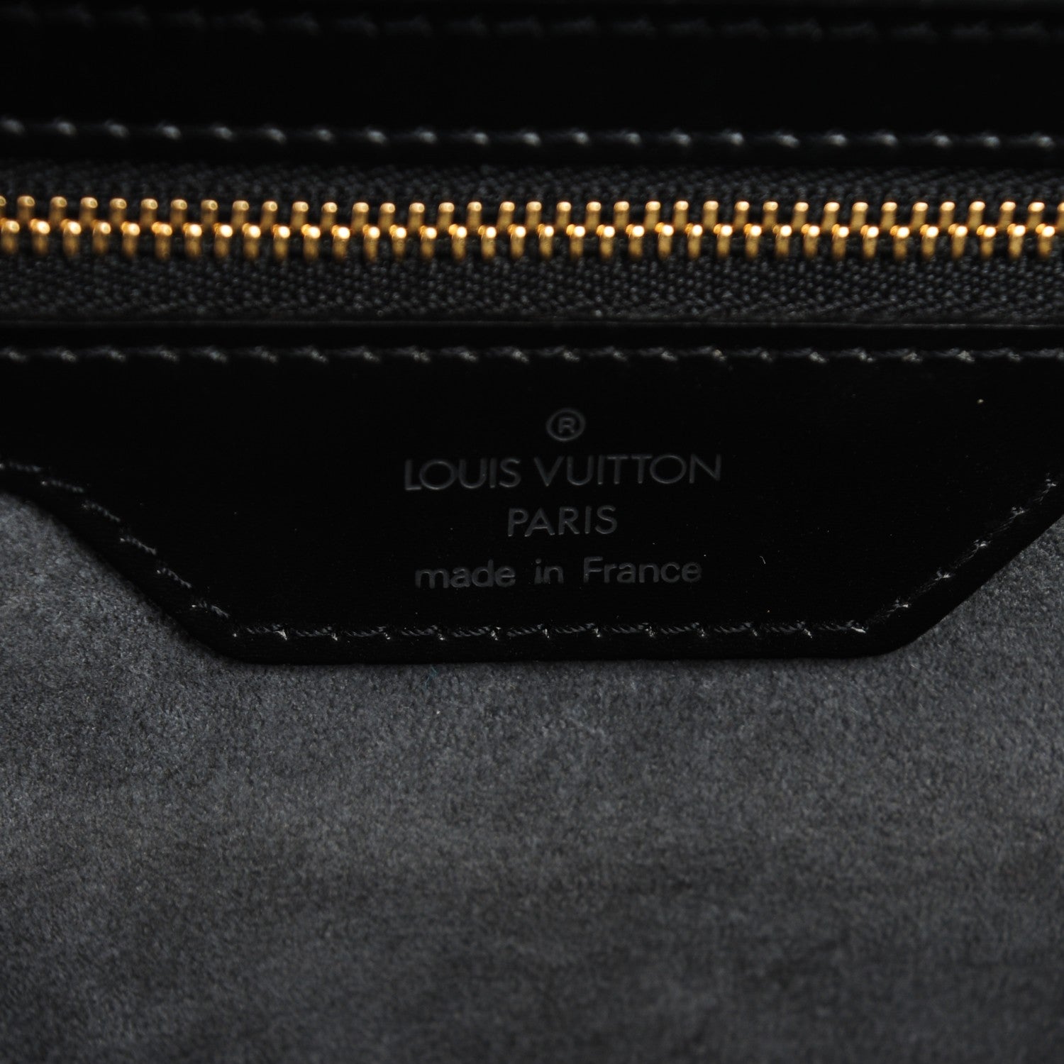 Louis Vuitton Epi Sorbonne Briefcase Black 6 of 7
