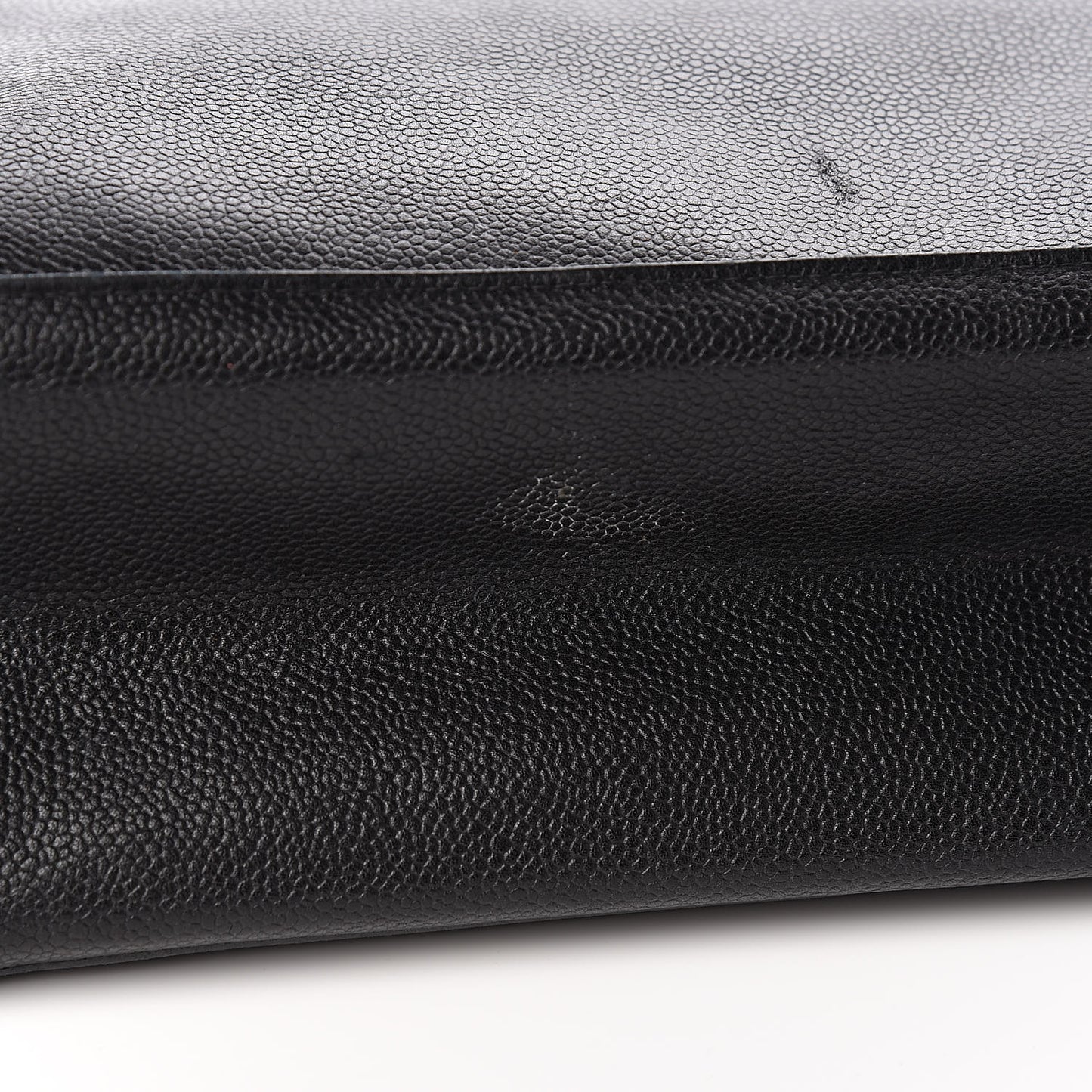 Caviar CC Shoulder Bag Black