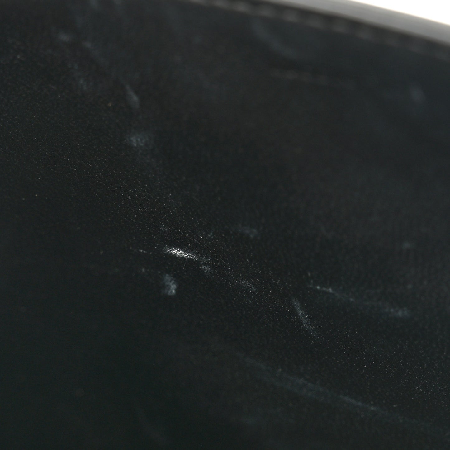 Shiny Calfskin Triomphe Shoulder Bag Black