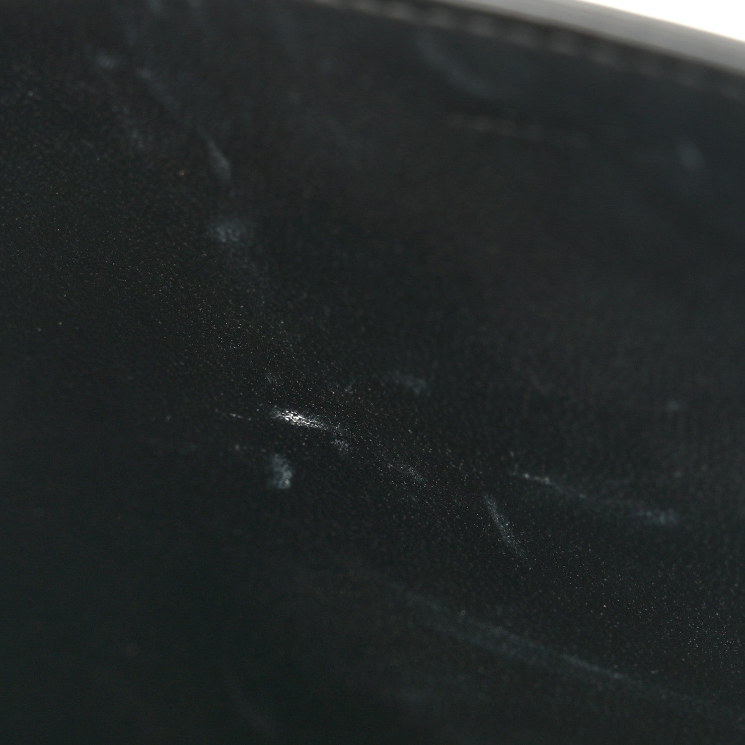 Celine Shiny Calfskin Triomphe Shoulder Bag Black 12 of 14