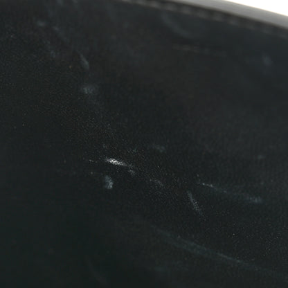 Celine Shiny Calfskin Triomphe Shoulder Bag Black 12 of 14