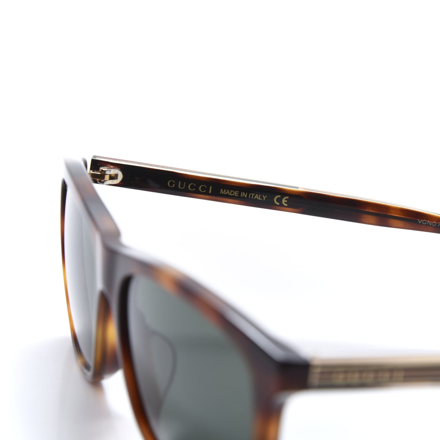 Gucci Acetate Frame Sunglasses GG0381SA Tortoise 6 of 9