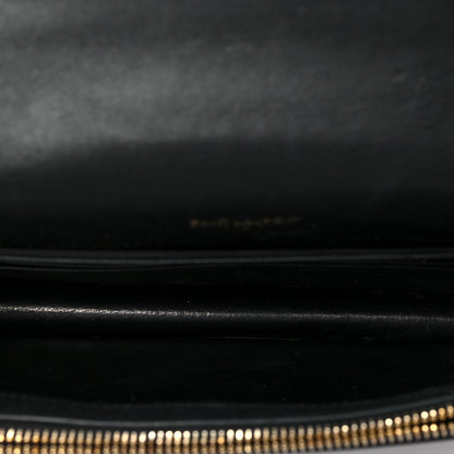 Saint Laurent Smooth Calfskin Classic Monogram Kate Tassel Chain Wallet Black 4 of 9