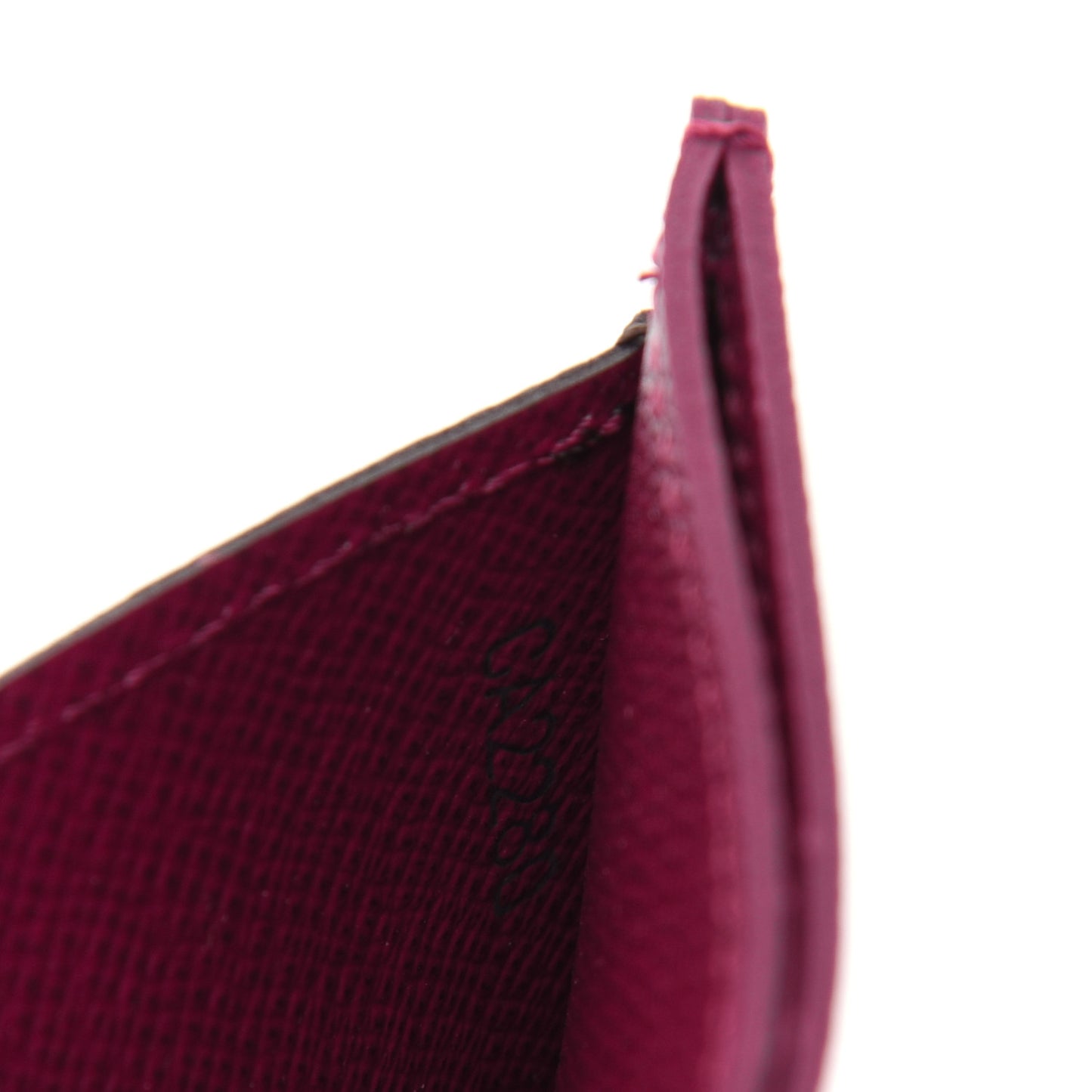 Monogram Card Holder Fuchsia