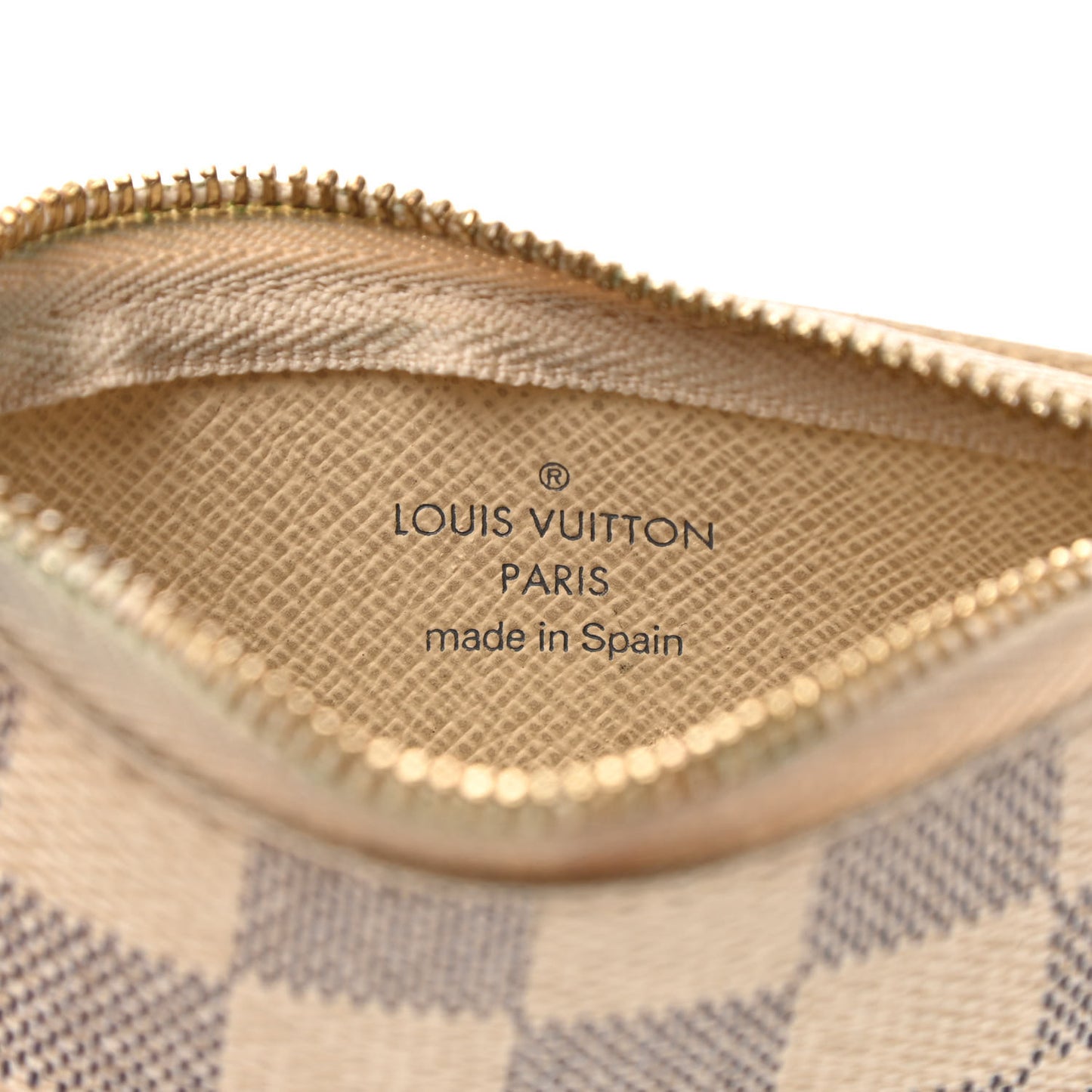 Damier Azur Key Pouch