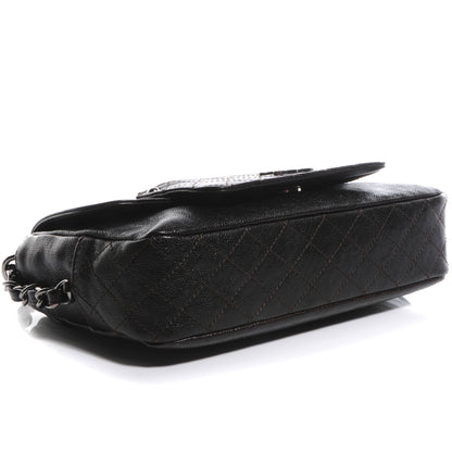 Chanel Glazed Caviar Small Pocket In The City Shoulder Bag Brown 4 of 7