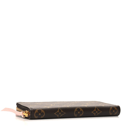 Louis Vuitton Monogram Clemence Wallet Rose Ballerine 4 of 6