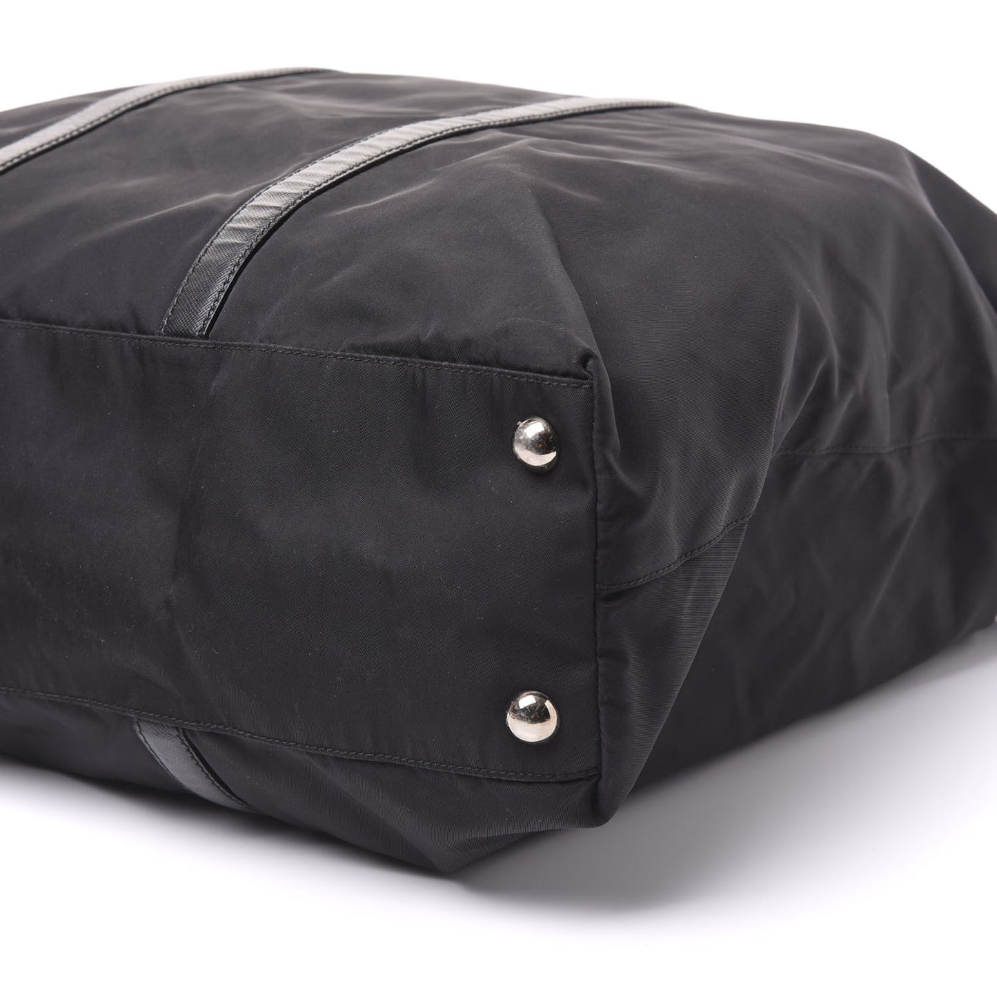 Tessuto Nylon Saffiano Weekender Black
