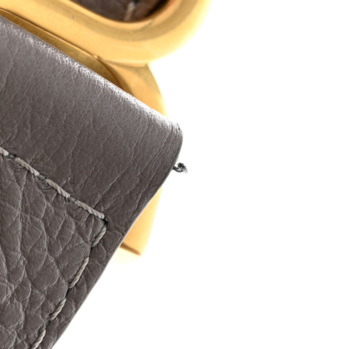 Calfskin Medium Marcie Round Crossbody Bag Cashmere Grey