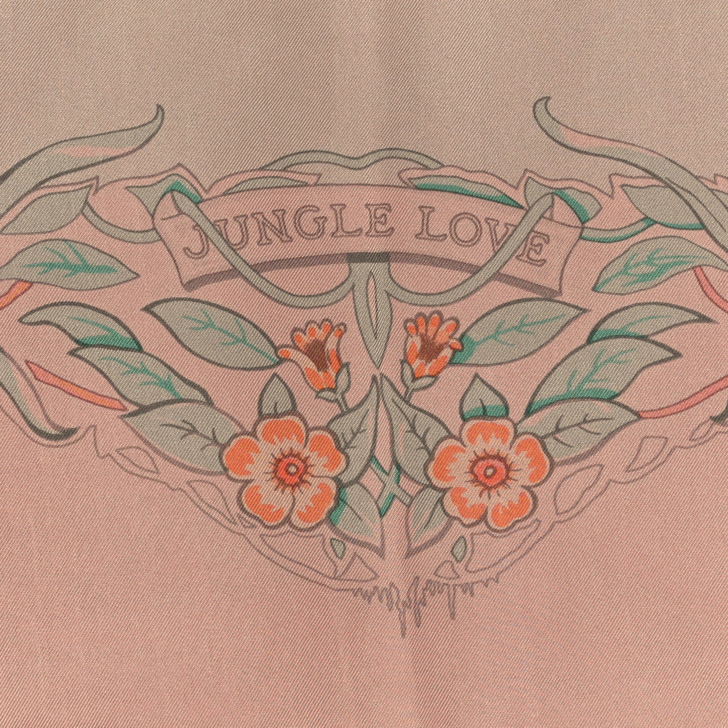 Hermes Silk Dip Dye Jungle Love Scarf 90 4 of 4