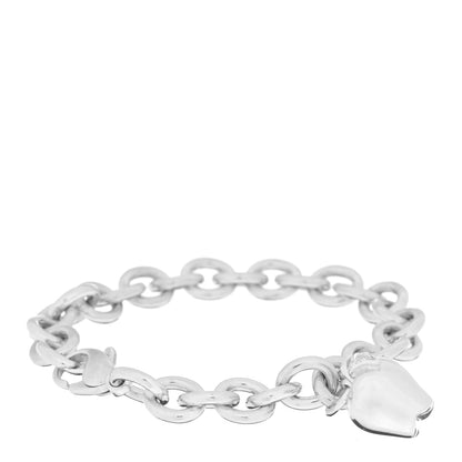 Tiffany Sterling Silver Apple Charm Bracelet 1 of 3