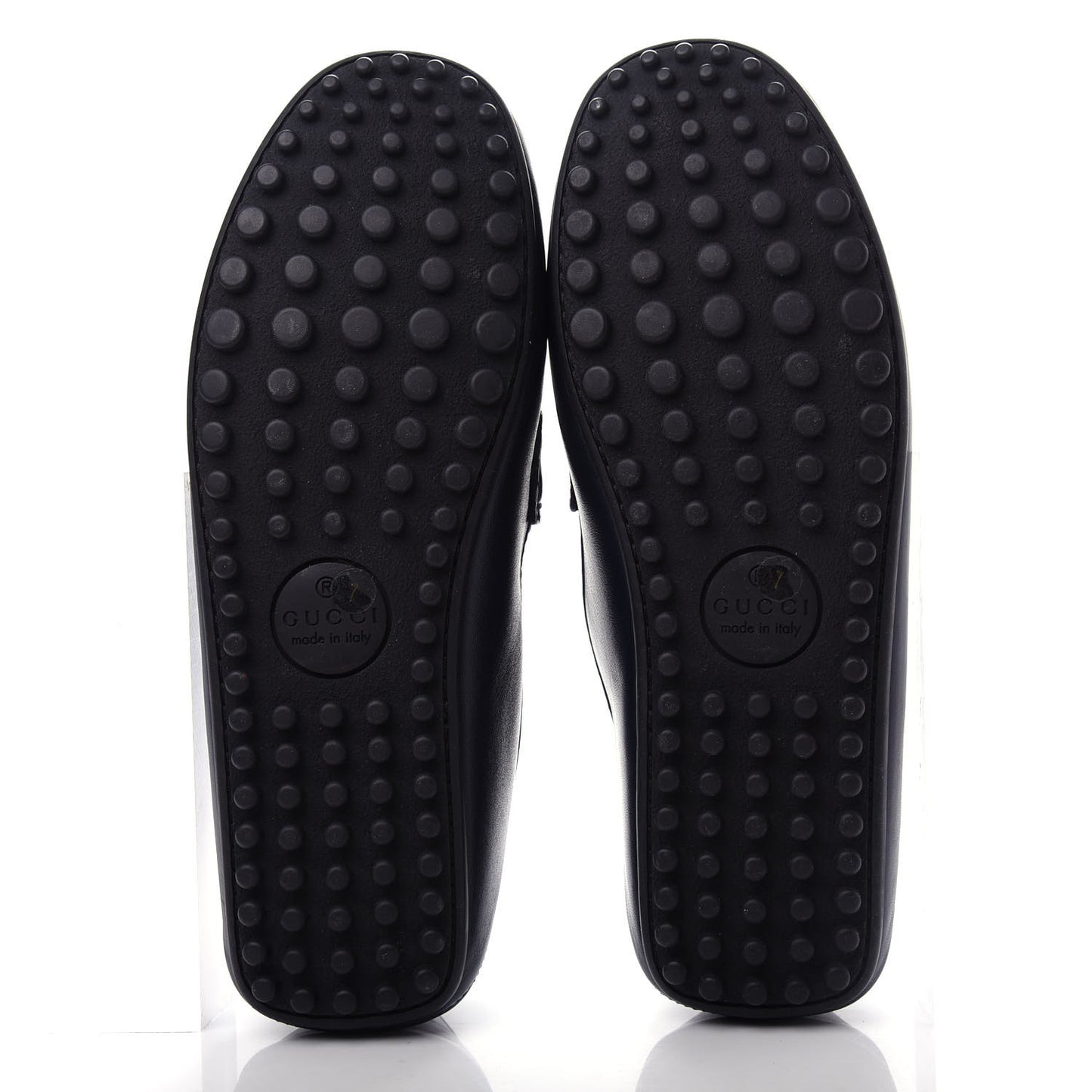 Nappa Mens GG Driver Loafers 7 Blue