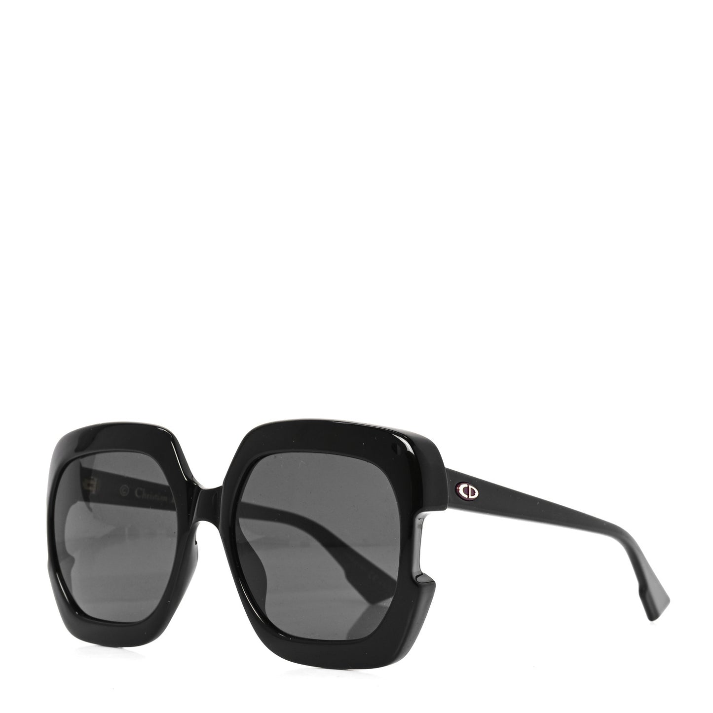 Square Gaia Sunglasses Black