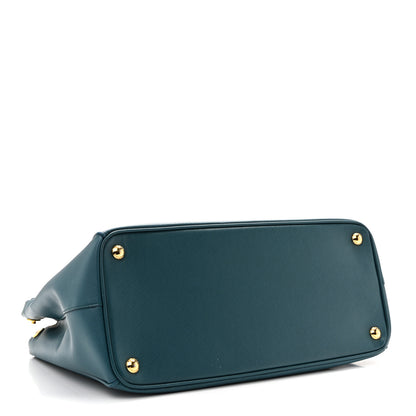 Prada Saffiano Medium Galleria Double Zip Tote Ottanio 3 of 12