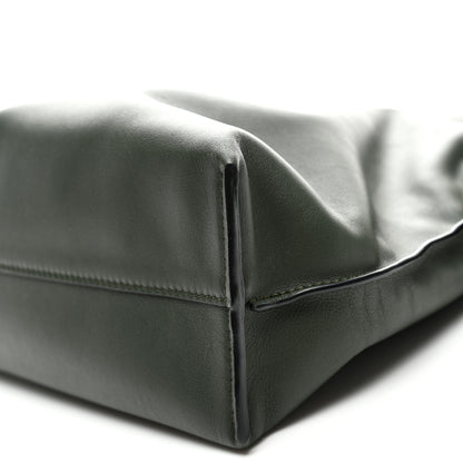 Loewe Nappa Calfskin Medium Flamenco Knot Clutch Avocado Green 9 of 9