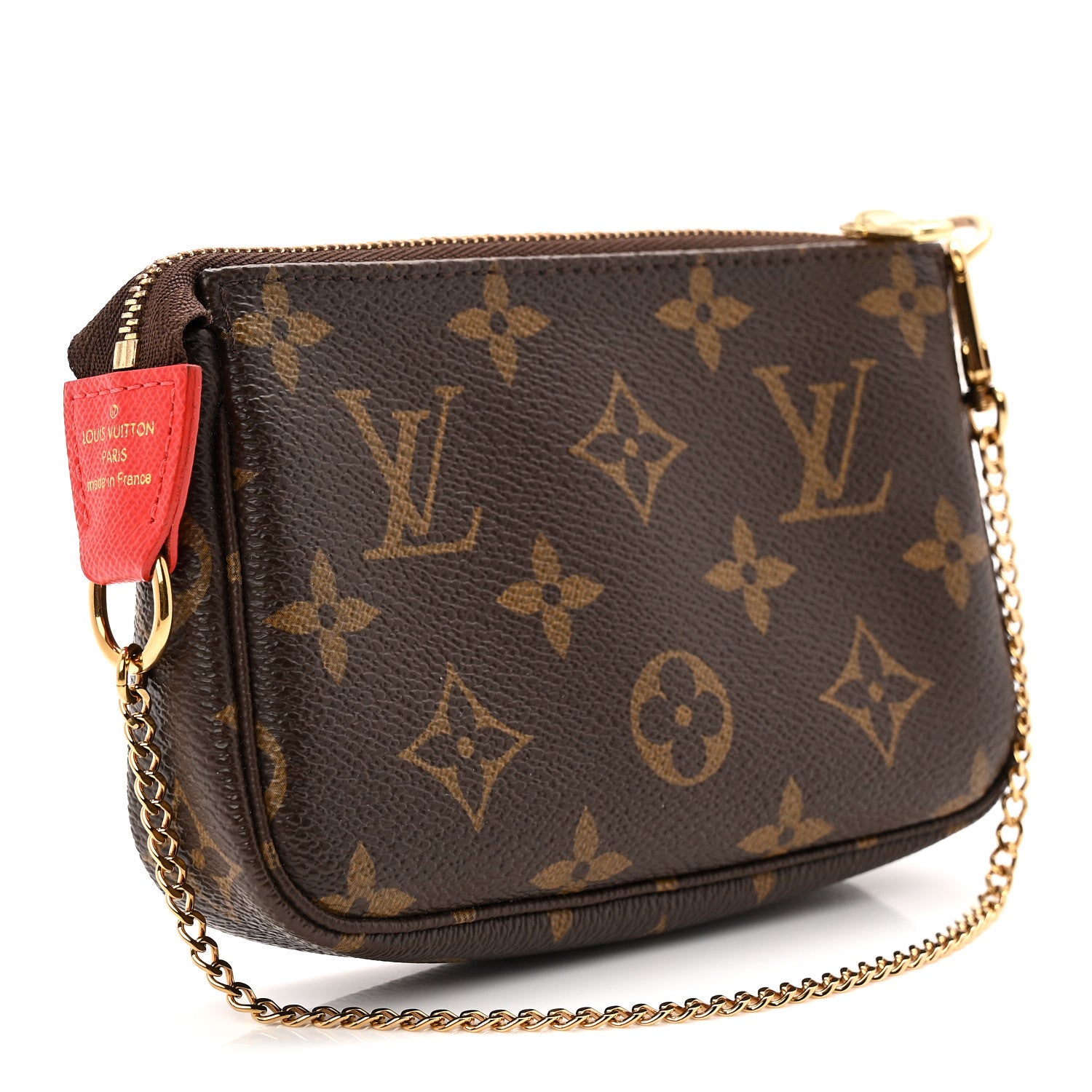 Louis Vuitton Monogram 2018 Christmas Animation Mini Cats Pochette Accessories 3 of 7