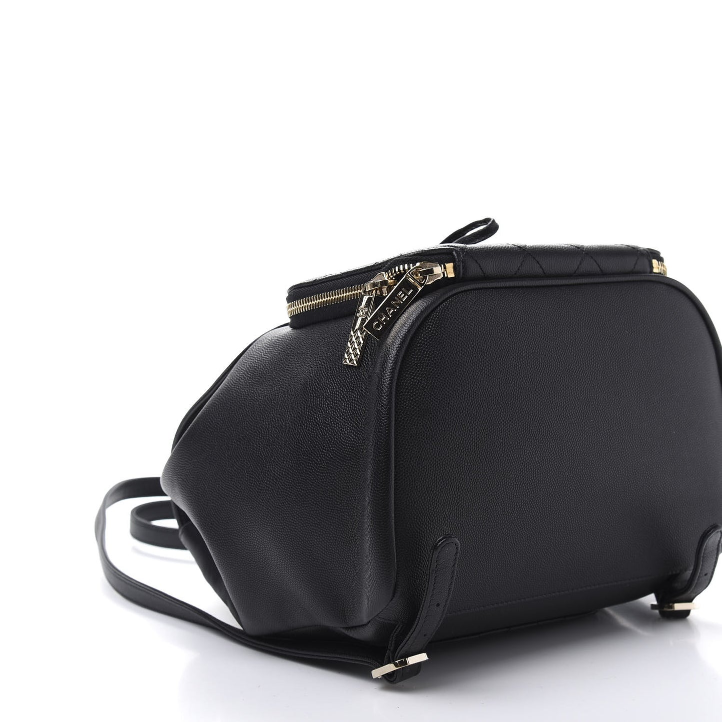 Caviar Quilted Business Affinity Backpack Black