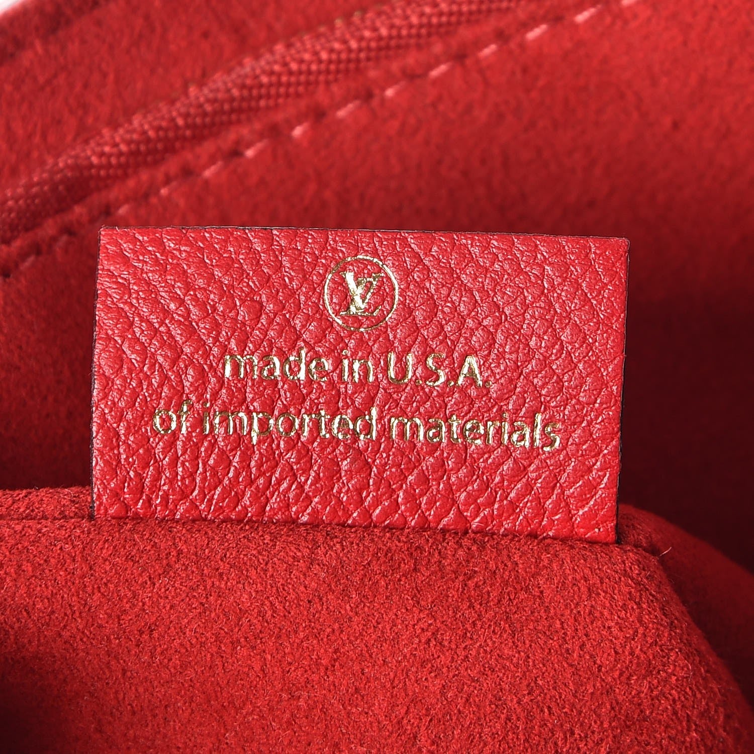 Louis Vuitton Empreinte Vavin PM Scarlet 8 of 9