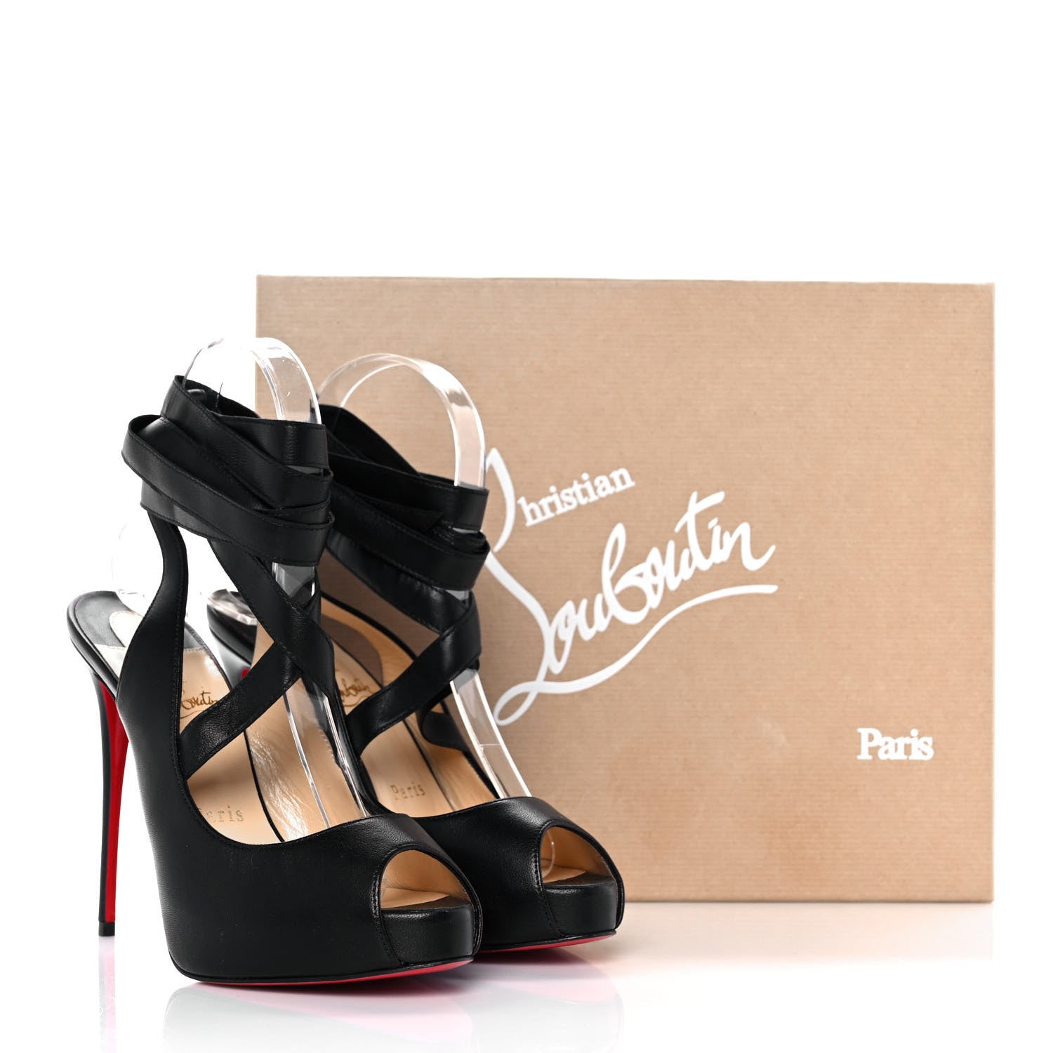Christian Louboutin Nappa Altilege 120 Pumps 37 Black 8 of 8