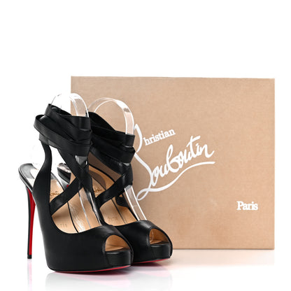 Christian Louboutin Nappa Altilege 120 Pumps 37 Black 8 of 8