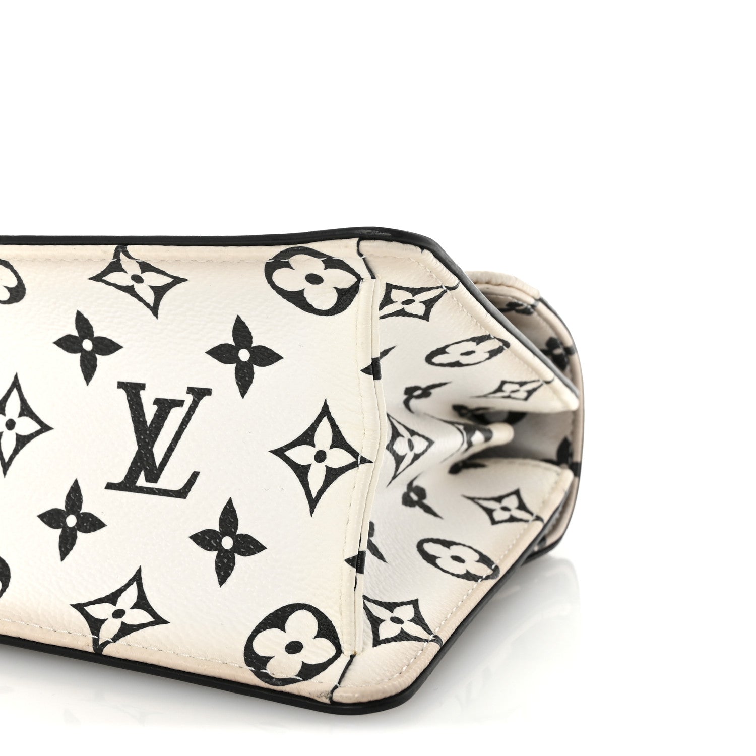 LOUIS VUITTON ブラック／ホワイト柄ノベルティバック LOUIS VUITTON Speedy Amazon PM Monogram Canvas Crossbody Bag White Cho