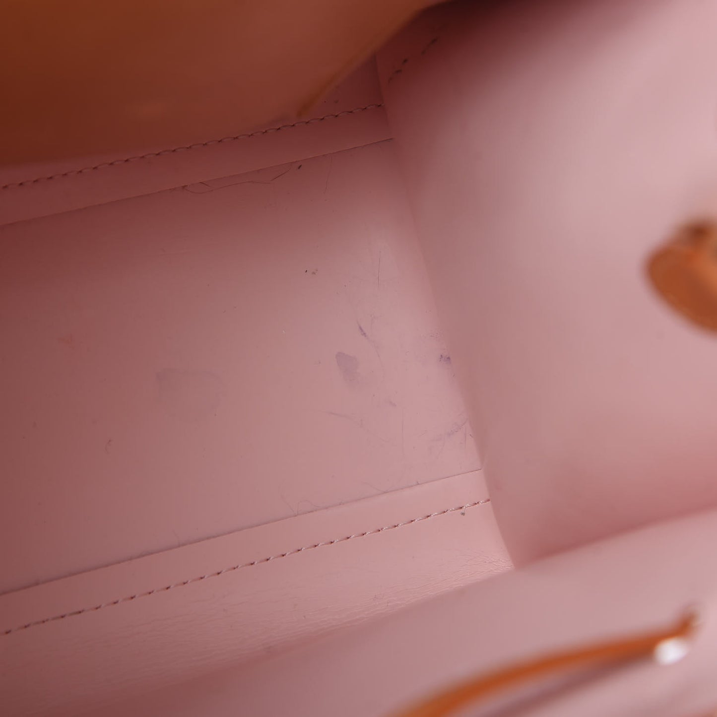 Calfskin Mini Sun Bag Cammello Rosa