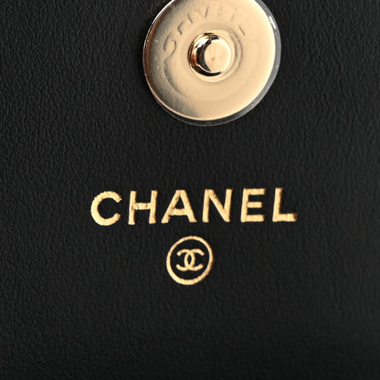 Chanel Caviar Chevron Quilted Boy Flap Waist Belt Bag Black 8 of 11