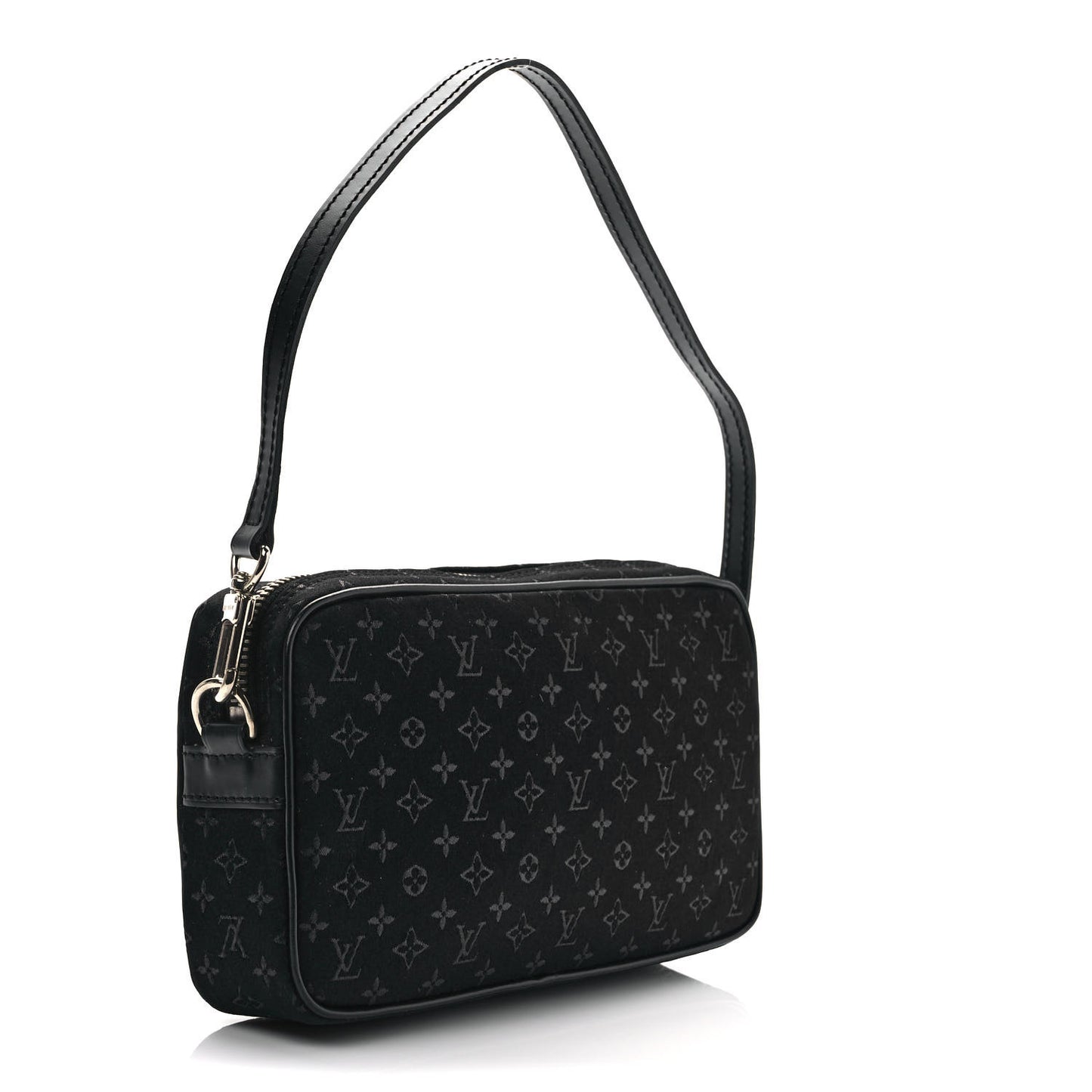 Satin Mini Monogram Conte De Fees Pochette Black