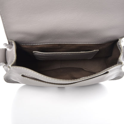 Chloe Calfskin Medium Marcie Round Crossbody Bag Cashmere Grey 5 of 7