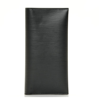 Louis Vuitton Epi Card Holder Black 1 of 8