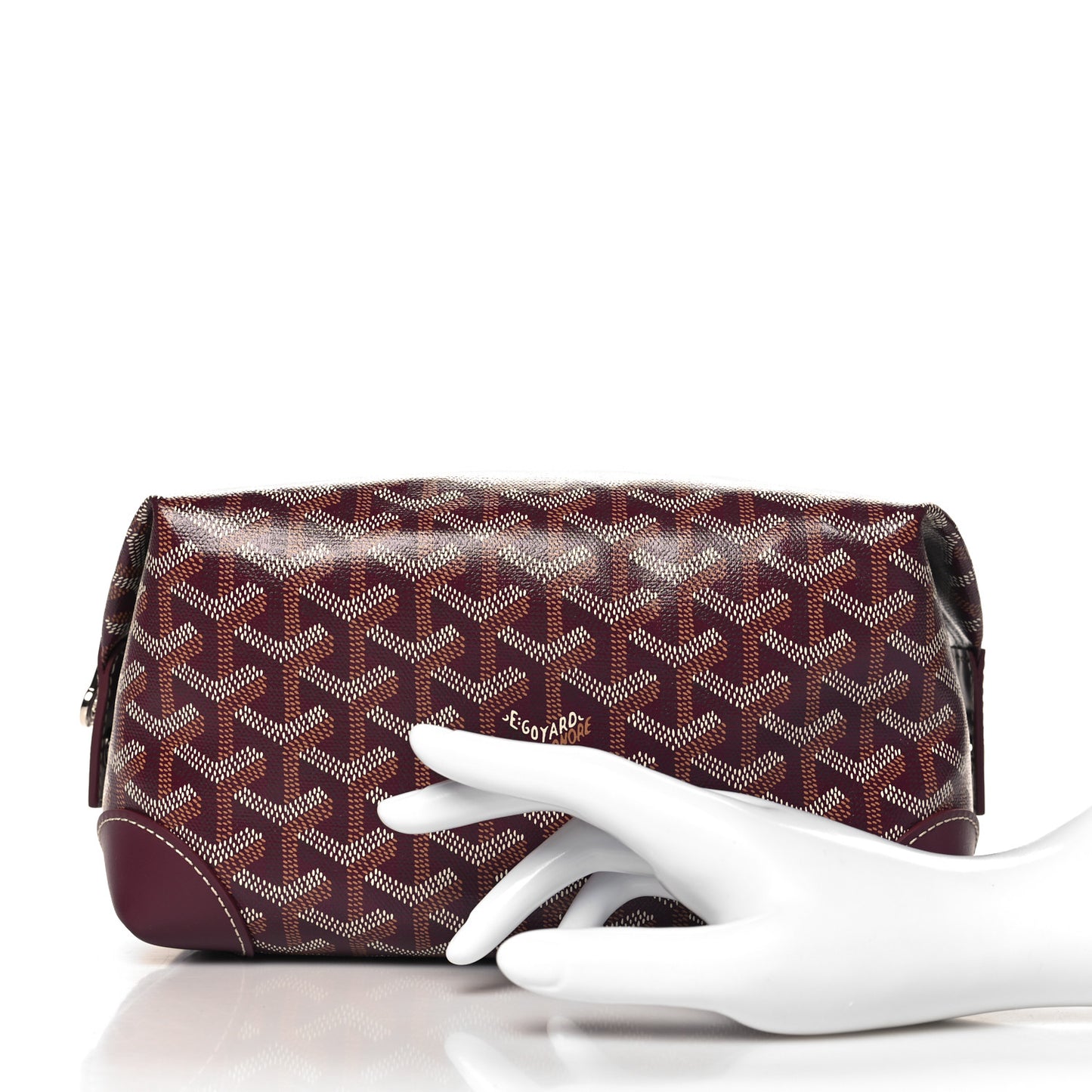 Goyardine Boeing 25 Trousse de Toilette Bordeaux