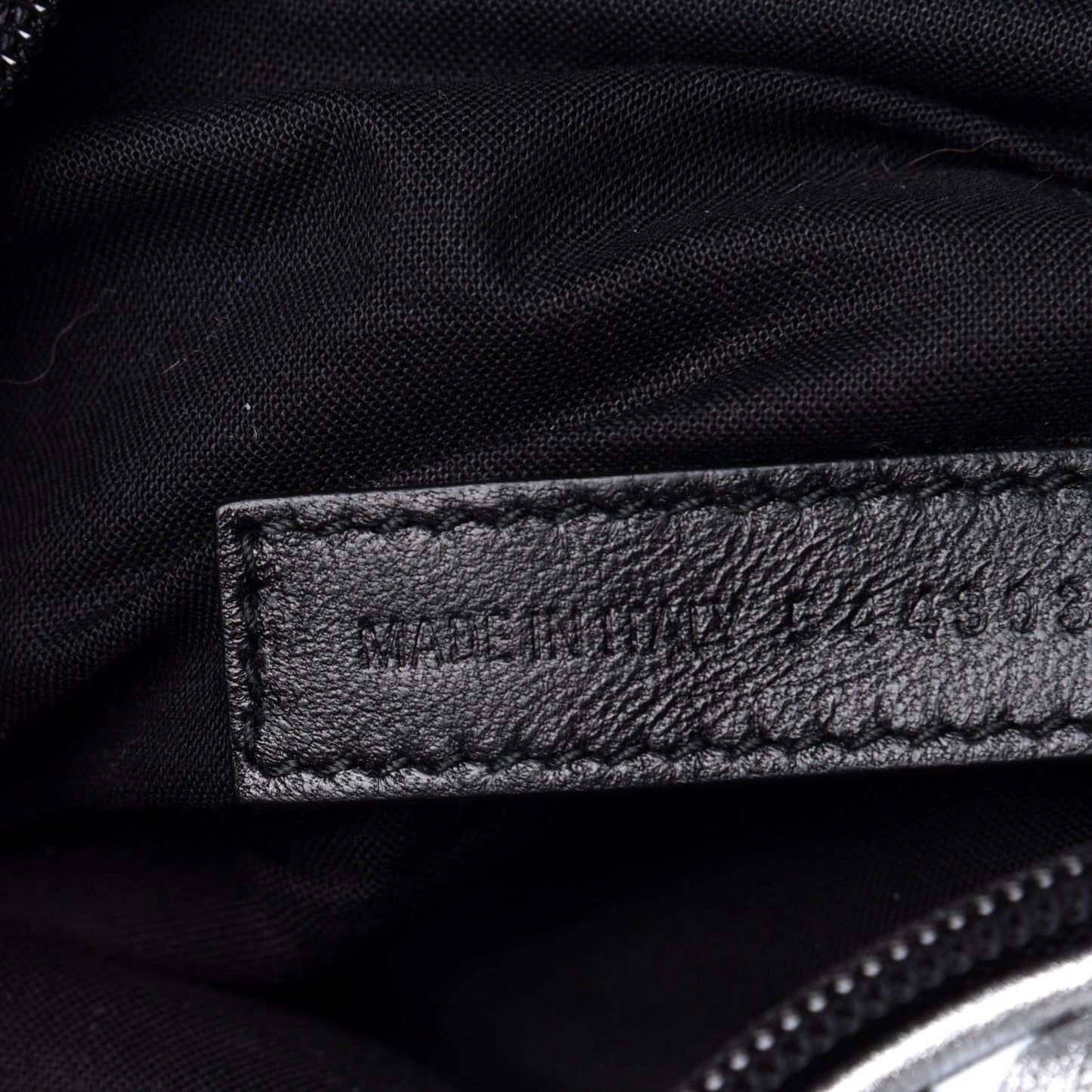 Metallic Calfskin Losange Monogram Explorer Belt Bag Silver Black White