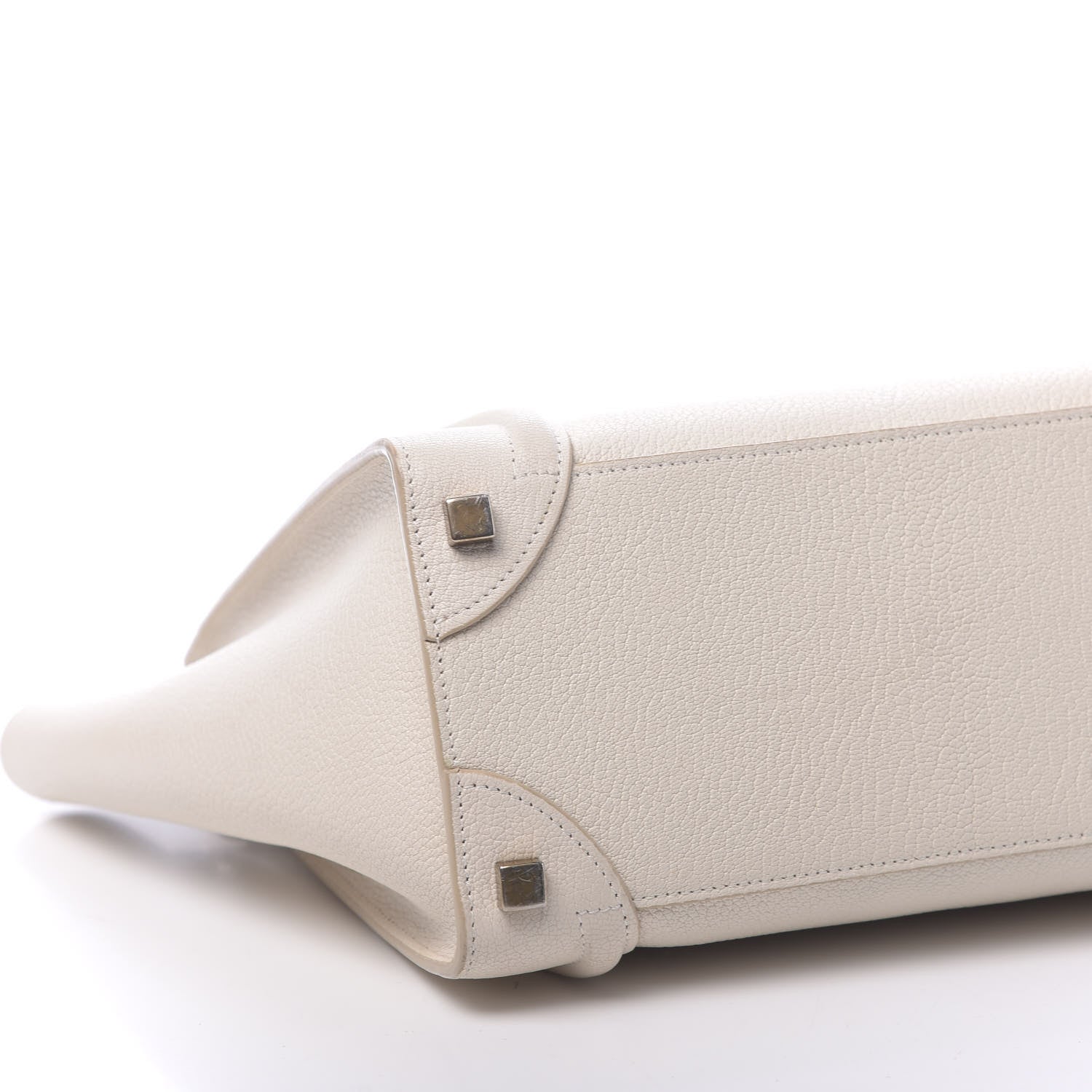 Celine Goatskin Micro Luggage White 11 of 12