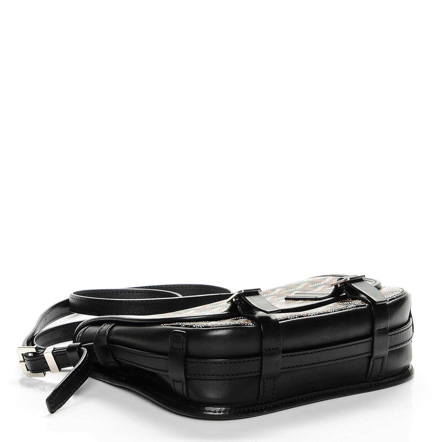 Goyard Goyardine Belvedere PM Messenger Black 4 of 6