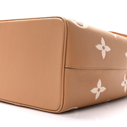 Louis Vuitton Empreinte Monogram Giant Neonoe MM Arizona Beige 9 of 9