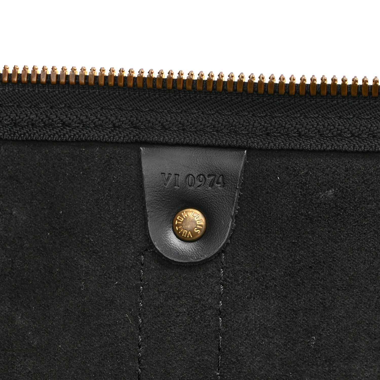 Louis Vuitton Epi Keepall 55 Black 6 of 9