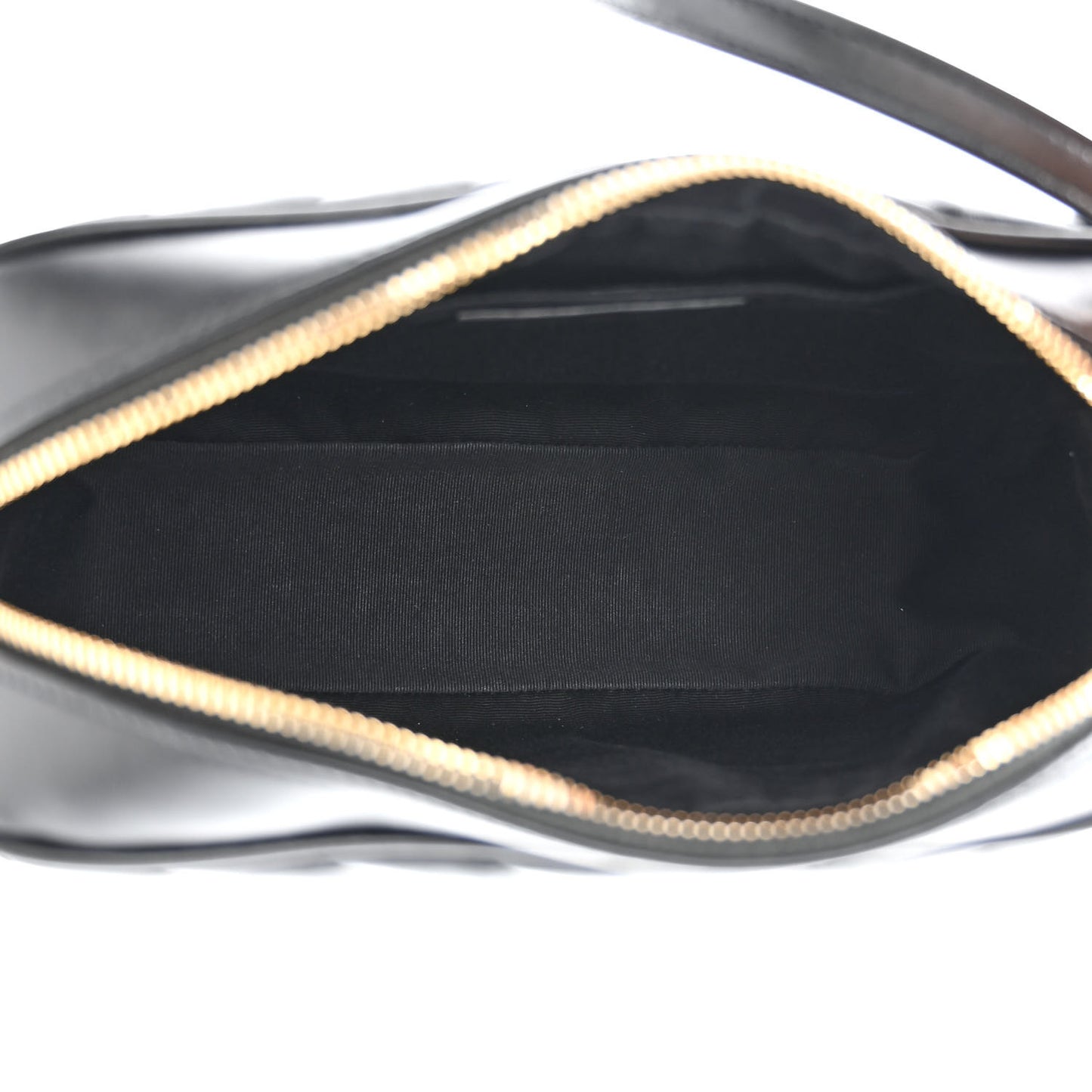 SAINT LAURENT Calfskin Matelasse Monogram Lou Camera Bag Black