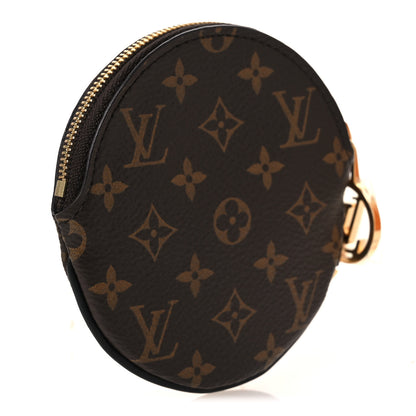 Louis Vuitton Mini Monogram Trio Pouch Round Coin Purse 3 of 10